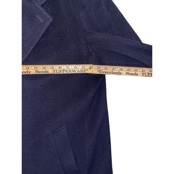 Mario Valente Cashmere And Wool Overcoat Men’s 44R Made In Italy - Picture 3 of 8